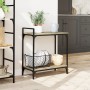 Kitchen cart made of Sonoma oak wood, 60.5x31x72.5cm by , Kitchen and dining carts - Ref: Foro24-842367, Price: 45,51 €, Disc...