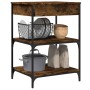 Smoked oak wood kitchen trolley 60x48x89.5 cm by , Kitchen and dining carts - Ref: Foro24-842373, Price: 78,77 €, Discount: %