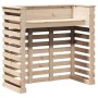 Mesa alta bar de jardín madera maciza de pino 113,5x50x103 cm de , Mesas de jardín - Ref: Foro24-832530, Precio: 200,56 €, De...