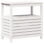 Plantation table with white pine wood shelves 82.5x45x81 cm by , Pot stands - Ref: Foro24-832428, Price: 138,40 €, Discount: %