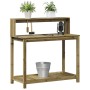 Plantagentisch mit Regalen aus imprägniertem Holz 108x50x109,5 cm von , Topfständer - Ref: Foro24-832416, Preis: 78,58 €, Rab...