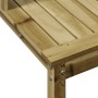 Plantagentisch mit Regalen aus imprägniertem Holz 108x50x109,5 cm von , Topfständer - Ref: Foro24-832416, Preis: 78,58 €, Rab...