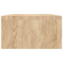 Oak plywood display table support 100x24x13 cm by vidaXL, Monitor and TV stands - Ref: Foro24-800336, Price: 56,31 €, Discoun...