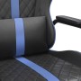 Silla gaming cuero sintético negro y azul de , Sillones para videojuegos - Ref: Foro24-3143787, Precio: 112,99 €, Descuento: %