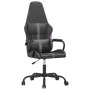 Gaming chair in black and grey synthetic leather by , Gaming chairs - Ref: Foro24-3143791, Price: 103,53 €, Discount: %