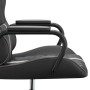 Silla gaming cuero sintético negro y gris de , Sillones para videojuegos - Ref: Foro24-3143791, Precio: 117,09 €, Descuento: %