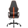 Gaming-Stuhl aus schwarzem und orangefarbenem Kunstleder von , Gaming-Stühle - Ref: Foro24-3143793, Preis: 112,74 €, Rabatt: %