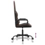 Silla gaming cuero sintético negro y naranja de , Sillones para videojuegos - Ref: Foro24-3143793, Precio: 112,74 €, Descuent...