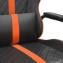 Silla gaming cuero sintético negro y naranja de , Sillones para videojuegos - Ref: Foro24-3143793, Precio: 112,74 €, Descuent...