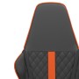 Silla gaming cuero sintético negro y naranja de , Sillones para videojuegos - Ref: Foro24-3143793, Precio: 112,74 €, Descuent...