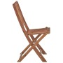 Folding garden chairs 6 units and solid acacia wood cushions by , Garden chairs - Ref: Foro24-3075018, Price: 310,97 €, Disco...