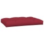 Kissen für Paletten 2 Stück roter Stoff von , Kissen für Stühle und Sofas - Ref: Foro24-314552, Preis: 65,03 €, Rabatt: %