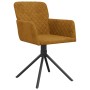 Swivel dining chairs, 2 units, brown velvet by , dining chairs - Ref: Foro24-344798, Price: 145,26 €, Discount: %