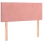 Pink velvet headboard 100x5x78/88 cm by , Headboards and footboards - Ref: Foro24-345783, Price: 46,29 €, Discount: %