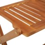 Folding 3-piece solid acacia wood garden dining set by , Garden sets - Ref: Foro24-3058254, Price: 156,36 €, Discount: %