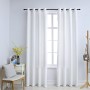 Blackout curtains metal rings 2 pcs off-white 140x175 cm by vidaXL, Curtains and curtains - Ref: Foro24-134482, Price: 33,32 ...