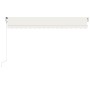 Automatische Markise mit LED-Windsensor creme 400x300 cm von , Markisen - Ref: Foro24-3068912, Preis: 634,52 €, Rabatt: %