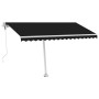 Automatic awning with LED lights and wind sensor anthracite 400x300 cm by , Awnings - Ref: Foro24-3069554, Price: 716,01 €, D...