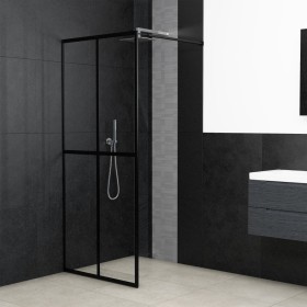 Transparent tempered glass shower screen 80x195 cm by vidaXL, Shower walls and screens - Ref: Foro24-145679, Price: 153,99 €,...