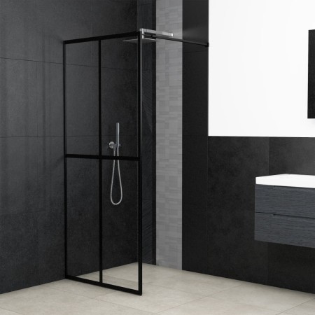 Transparent tempered glass shower screen 80x195 cm by vidaXL, Shower walls and screens - Ref: Foro24-145679, Price: 162,99 €,...