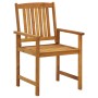 Garden chairs with cushions 8 pcs solid acacia wood by , Garden chairs - Ref: Foro24-3078202, Price: 564,56 €, Discount: %