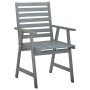 Dining garden chairs with cushions 4 pcs solid acacia wood by , Garden chairs - Ref: Foro24-3078422, Price: 350,85 €, Discoun...