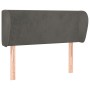 Cabecero de terciopelo gris oscuro 103x23x78/88 cm de , Cabeceros y pies de cama - Ref: Foro24-3116907, Precio: 52,76 €, Desc...