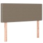 Cabecero con LED de tela gris taupe 80x5x78/88 cm de , Cabeceros y pies de cama - Ref: Foro24-3121450, Precio: 41,93 €, Descu...