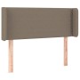 Cabecero con LED de tela gris taupe 83x16x78/88 cm de , Cabeceros y pies de cama - Ref: Foro24-3123074, Precio: 51,95 €, Desc...