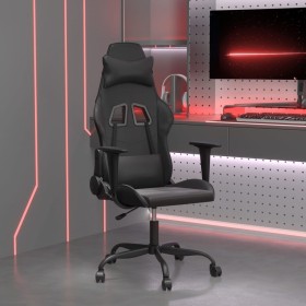 Gaming chair in black synthetic leather by , Gaming chairs - Ref: Foro24-3143649, Price: 121,73 €, Discount: %