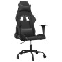 Gaming-Stuhl aus schwarzem Kunstleder von , Gaming-Stühle - Ref: Foro24-3143649, Preis: 121,73 €, Rabatt: %