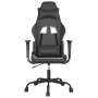 Gaming-Stuhl aus schwarzem Kunstleder von , Gaming-Stühle - Ref: Foro24-3143649, Preis: 121,73 €, Rabatt: %