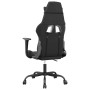 Gaming chair in black synthetic leather by , Gaming chairs - Ref: Foro24-3143649, Price: 121,59 €, Discount: %