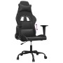 Gaming chair in black synthetic leather by , Gaming chairs - Ref: Foro24-3143649, Price: 121,59 €, Discount: %