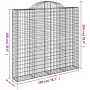 Wire mesh baskets 30 units, arched shape, iron, 200x50x180/200 cm by , Pots and planters - Ref: Foro24-3146421, Price: 3,00 €...