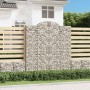 Gabion baskets 12 units arch shape iron 200x50x220/240cm by , Pots and planters - Ref: Foro24-3146456, Price: 1,00 €, Discoun...