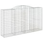 15 units of arched iron gabion baskets 300x50x160/180 cm by , Pots and planters - Ref: Foro24-3146767, Price: 2,00 €, Discoun...