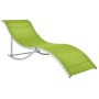 Folding sun loungers 2 units green textilene by vidaXL, Loungers - Ref: Foro24-47787, Price: 227,48 €, Discount: %