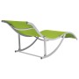 Tumbonas plegables 2 unidades textilene verde de vidaXL, Tumbonas - Ref: Foro24-47787, Precio: 227,17 €, Descuento: %