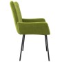 Sillas de comedor 2 unidades terciopelo verde claro de , Sillas de comedor - Ref: Foro24-344801, Precio: 123,63 €, Descuento: %