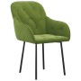 Dining chairs 2 units light green velvet by , dining chairs - Ref: Foro24-344848, Price: 126,86 €, Discount: %