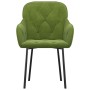 Dining chairs 2 units light green velvet by , dining chairs - Ref: Foro24-344848, Price: 126,86 €, Discount: %