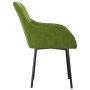 Dining chairs 2 units light green velvet by , dining chairs - Ref: Foro24-344848, Price: 126,86 €, Discount: %