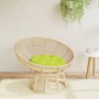 Round cushion in bright green Oxford fabric Ø 60x11 cm by , Cushions for chairs and sofas - Ref: Foro24-361951, Price: 26,09 ...