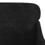 Black velvet armchair 63x76x80 cm by , Armchairs - Ref: Foro24-351440, Price: 99,68 €, Discount: %