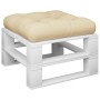 Cushion for a beige fabric pallet sofa 50x50x12 cm by , Cushions for chairs and sofas - Ref: Foro24-314370, Price: 21,07 €, D...