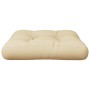 Cushion for a beige fabric pallet sofa 50x50x12 cm by , Cushions for chairs and sofas - Ref: Foro24-314370, Price: 21,07 €, D...