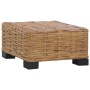 Natural rattan coffee table 47x47x28 cm by vidaXL, Modular outdoor sofas - Ref: Foro24-286282, Price: 84,80 €, Discount: %