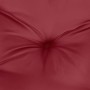 Cushion for pallet furniture, red wine fabric, 50x50x12 cm. by , Cushions for chairs and sofas - Ref: Foro24-40972, Price: 19...