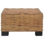 Natural rattan coffee table 47x47x28 cm by vidaXL, Modular outdoor sofas - Ref: Foro24-286282, Price: 82,99 €, Discount: %